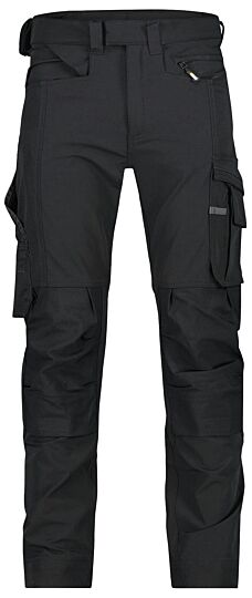 DASSY® Impax Stretch werkbroek met kniezakken Zwart