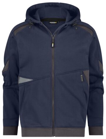 DASSY® Lunax Hoodie Nachtblauw/Antracietgrijs