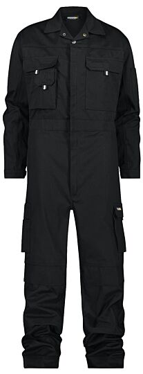 DASSY® Nimes Katoen Overall met kniezakken Zwart