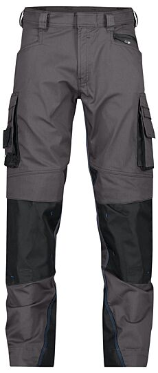 DASSY® Nova Werkbroek met kniezakken Antracietgrijs/Zwart