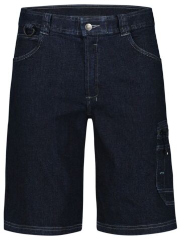 DASSY® Tokyo Jeanswerkshort met stretch Jeansblauw