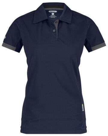 DASSY® Traxion Women Polo voor dames Nachtblauw/Antracietgrijs