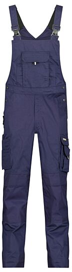 DASSY® Ventura Bretelbroek met kniezakken Marineblauw