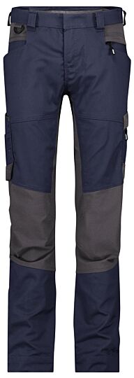 DASSY® Helix Next Women Werkbroek met stretch voor dames Nachtblauw/Antracietgrijs