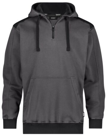 DASSY® Indy Next Sweater met kap Antracietgrijs/Zwart