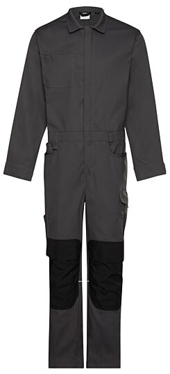 DASSY® Moneo Overall met kniezakken Antracietgrijs/Zwart