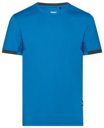DASSY® Nexus Next T-shirt Azuurblauw/Antracietgrijs