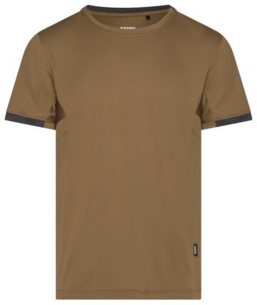 DASSY® Nexus Next T-shirt Leembruin/Antracietgrijs
