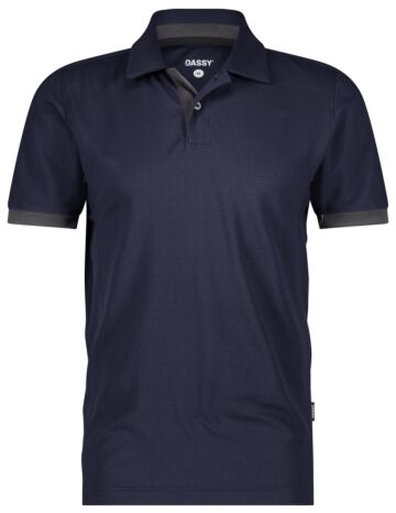 DASSY® Traxion Next Polo Nachtblauw/Antracietgrijs