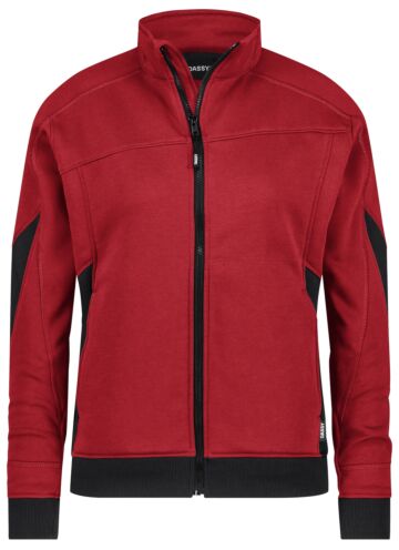 DASSY® Velox Next Women Sweater voor dames Rood/Zwart