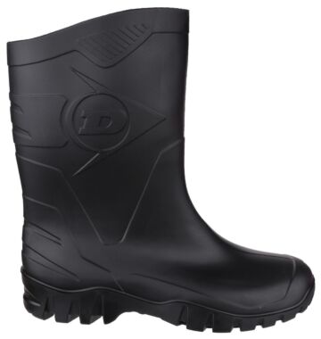 Dunlop K500011 PVC Kuitlaars Dee Calf Zwart