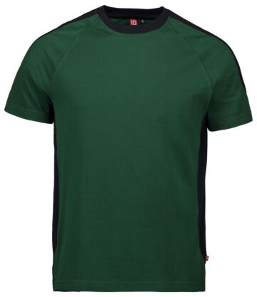 Pro Wear by Id 0302 T-shirt contrast Fles groen