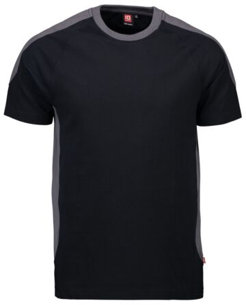 Pro Wear by Id 0302 T-shirt contrast Zwart