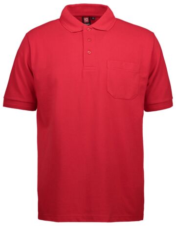 Pro Wear by Id 0320 poloshirt borstzak Rood