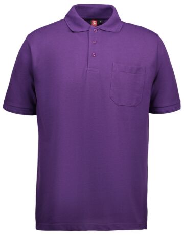 Pro Wear by Id 0320 poloshirt borstzak Paars