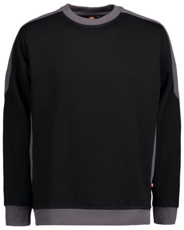 Pro Wear by Id 0362 sweatshirt contrast Zwart