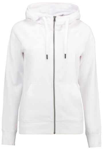 Pro Wear by Id 0639 CORE hoodie met rits dames Wit