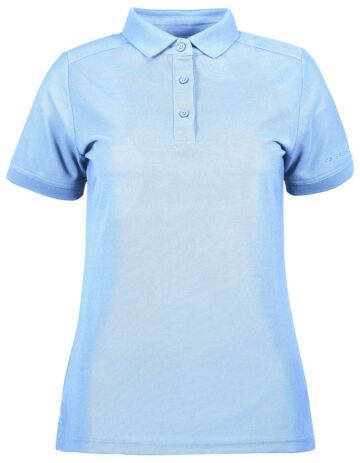 Geyser ID G11006 Woman Functional Polo Shirt Light Blue