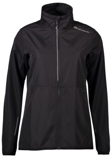 Geyser ID G11012 Woman Running Jacket Leightweight Black