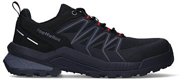 FootFellas Jack F121001-079 S3S Zwart/Rood