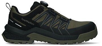 FootFellas Max F121005 S7S Disc sluiting Zwart/Olijf