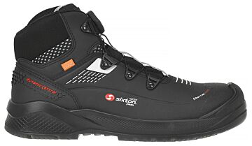 Sixton Muscle High Boa 43488-01 Zwart/Grijs S3