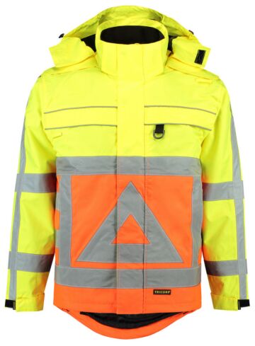 Tricorp 403001 Parka Verkeersregelaar Fluor Oranje-Geel