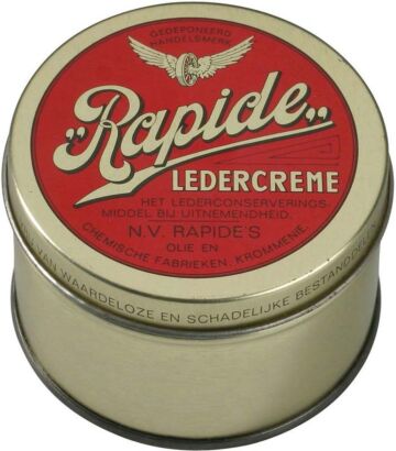 Rapide ledervet zwart 150 ml.
