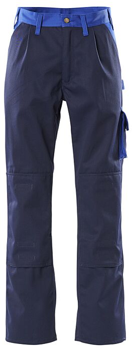 Mascot 00979-430 Broek met kniezakken Marine/Korenblauw