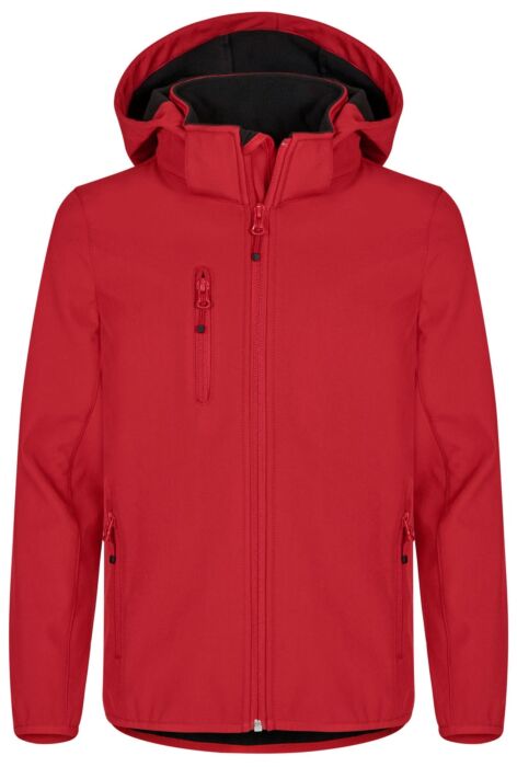 Clique Classic Softshell Jacket Junior Kinderen Rood