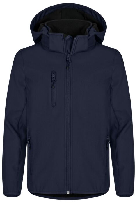 Clique Classic Softshell Jacket Junior Kinderen Dark Navy