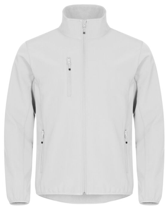 Clique Classic Softshell Jacket Heren Wit
