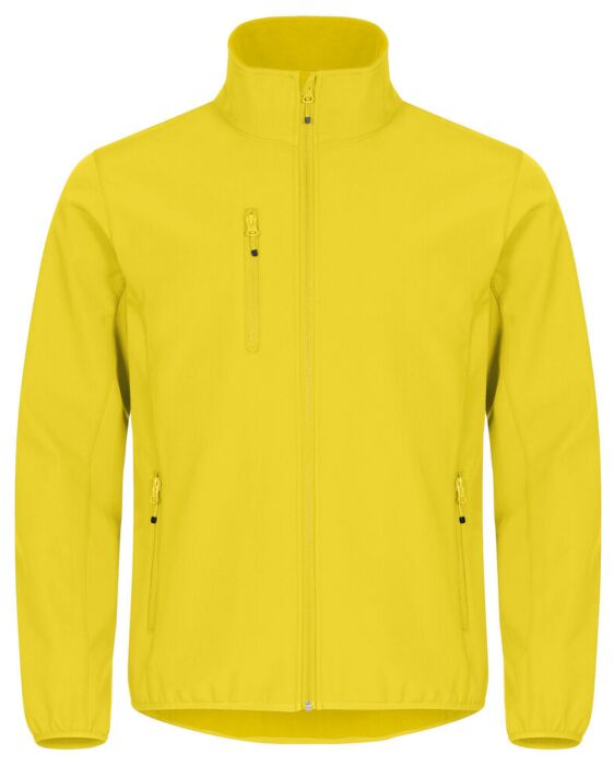 Clique Classic Softshell Jacket Heren Lemon