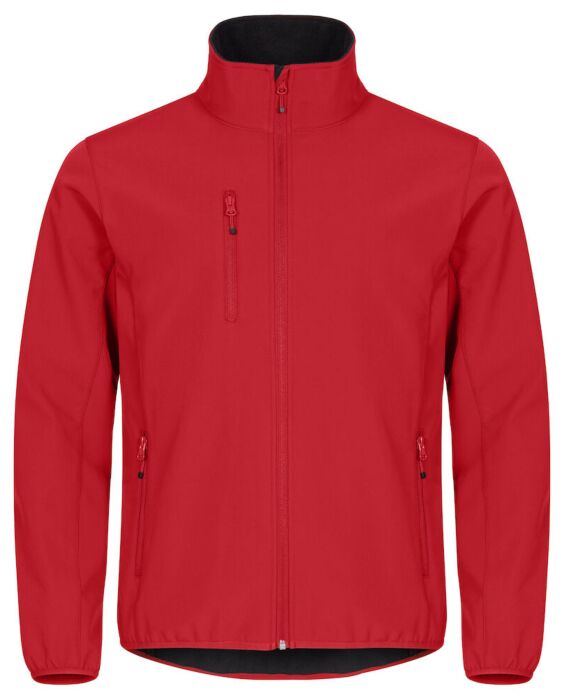 Clique Classic Softshell Jacket Heren Rood