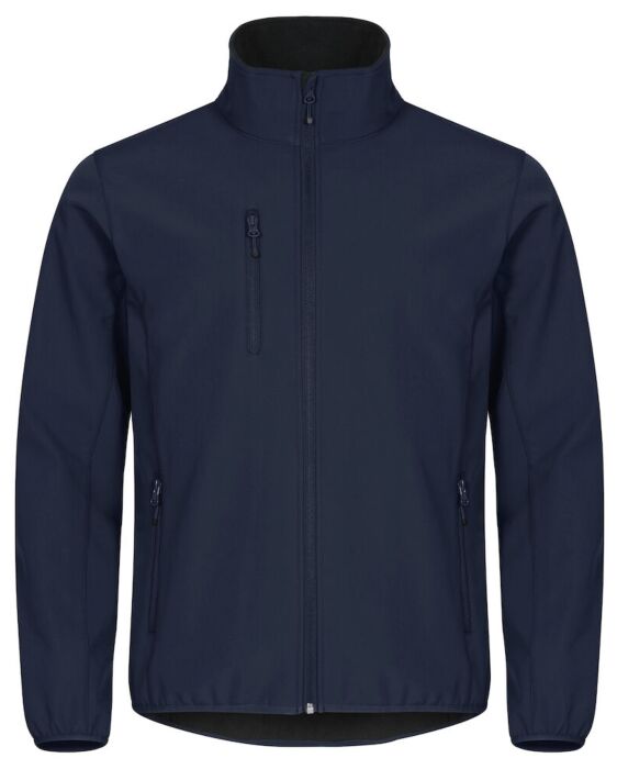 Clique Classic Softshell Jacket Heren Dark Navy