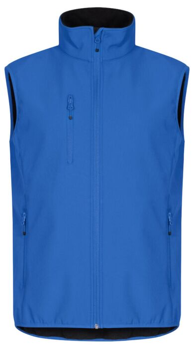Clique Classic Softshell Vest Heren Kobalt