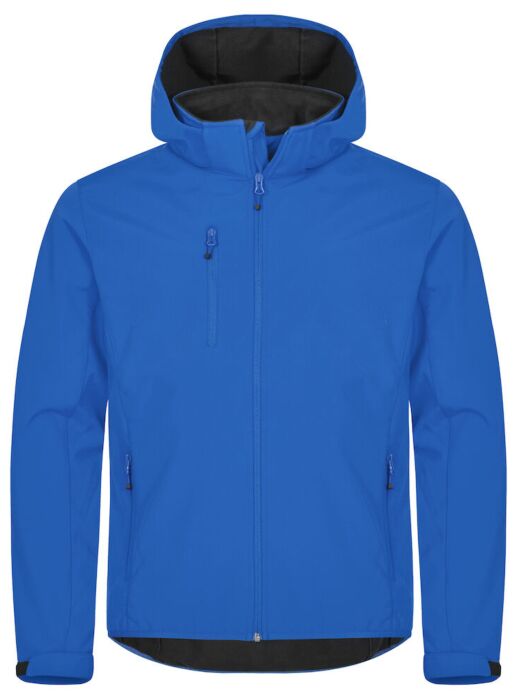 Clique Classic Softshell Hoody Heren Kobalt