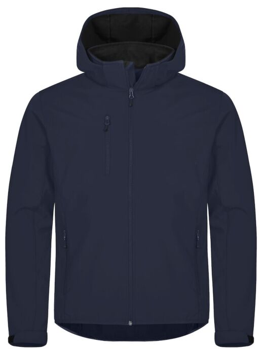 Clique Classic Softshell Hoody Heren Dark Navy