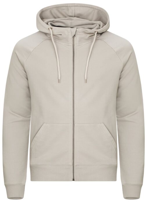 Clique Miami Pro Hoody Full Zip Steengrijs