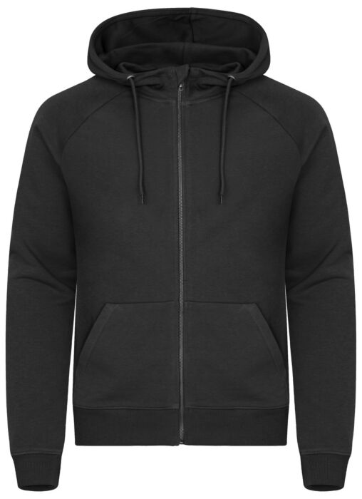 Clique Miami Pro Hoody Full Zip Zwart