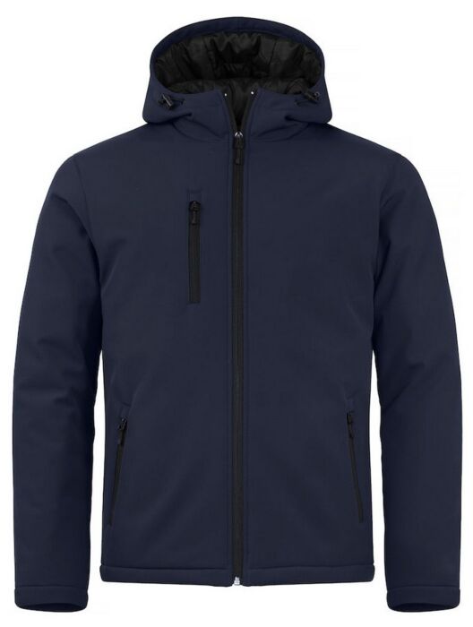 Clique Padded Hoody Softshell Dark Navy