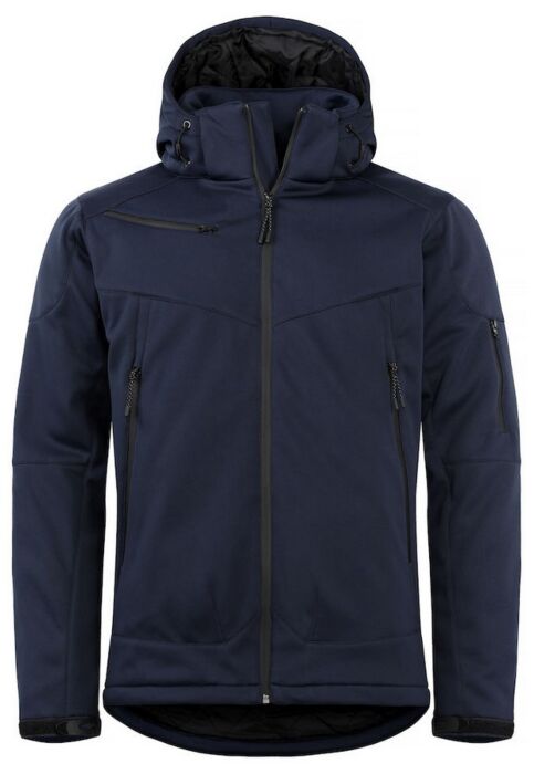 Clique Grayland Softshelljas Heren Dark Navy