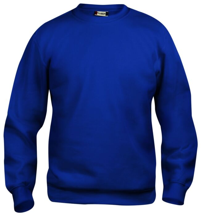 Clique Basic Roundneck Junior Kinderen Kobalt