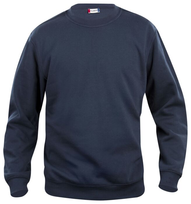 Clique Basic Roundneck Junior Kinderen Dark Navy
