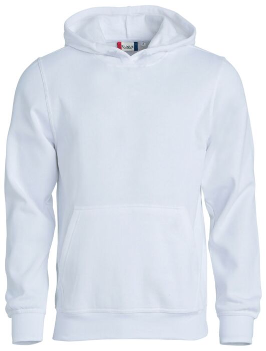 Clique Basic Hoody Junior Kinderen Wit
