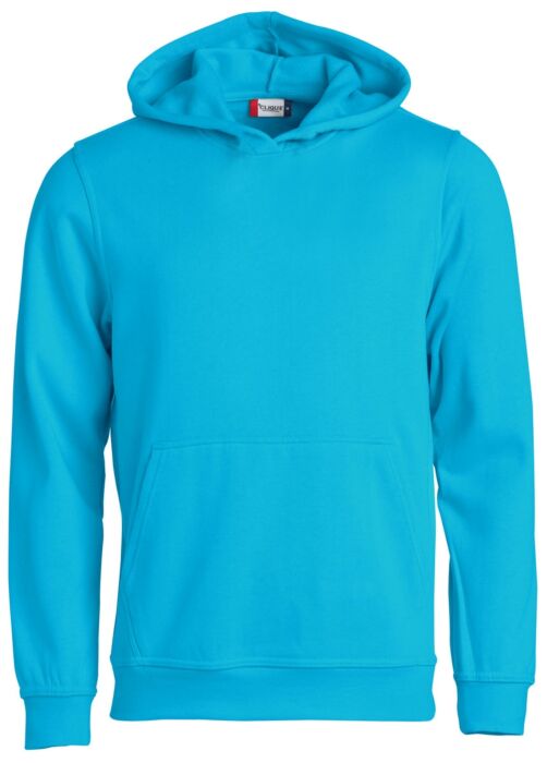 Clique Basic Hoody Junior Kinderen Turquoise