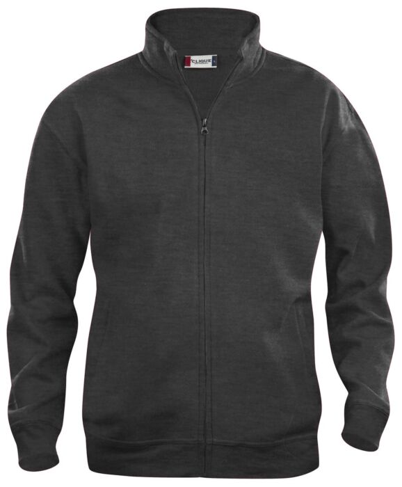 Clique Basic Cardigan Junior Kinderen Antraciet Melange