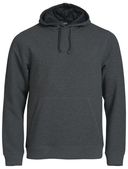 Clique Classic Hoody Heren Antraciet Melange