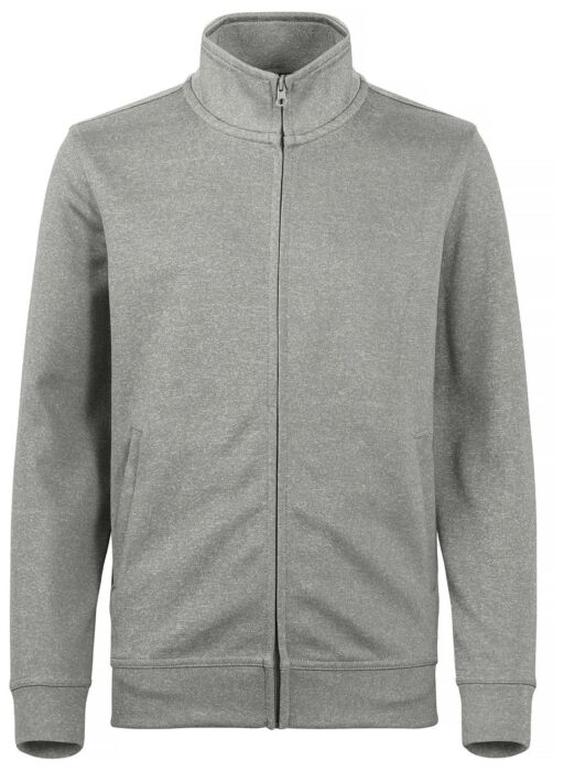 Clique Basic Active Cardigan Junior Kinderen Grijs-Melange