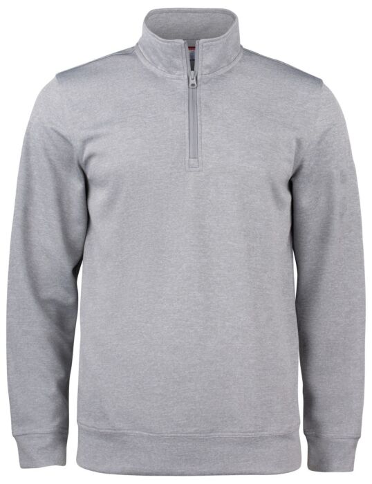 Clique Basic Active Half Zip Junior Kinderen Grijsmelange